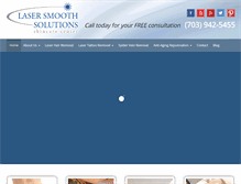 Tablet Screenshot of lasersmoothsolutions.com